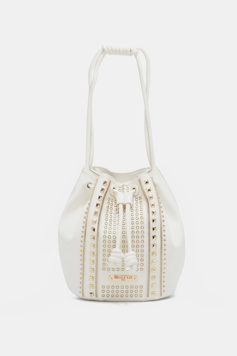 USA Amy Studded Bucket Bag