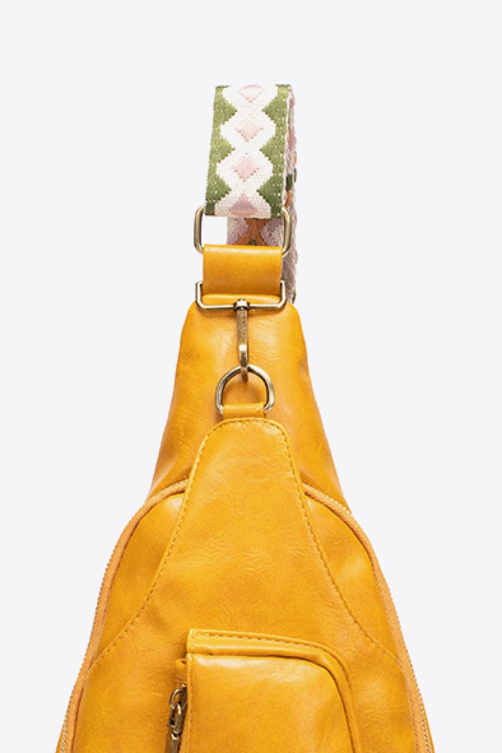 PU Leather Sling Bag