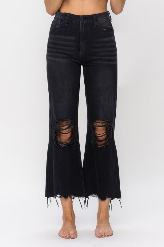 Vintage Ultra High Waist Flare Jeans