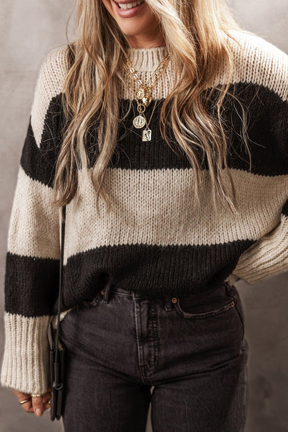 Chunky Round Neck Sweater