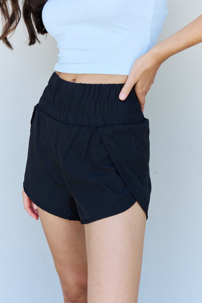 High Waistband Active Shorts