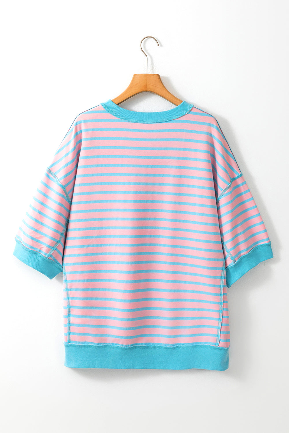 Boots Striped Half Sleeve Tee