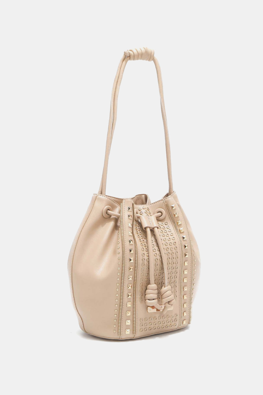 USA Amy Studded Bucket Bag