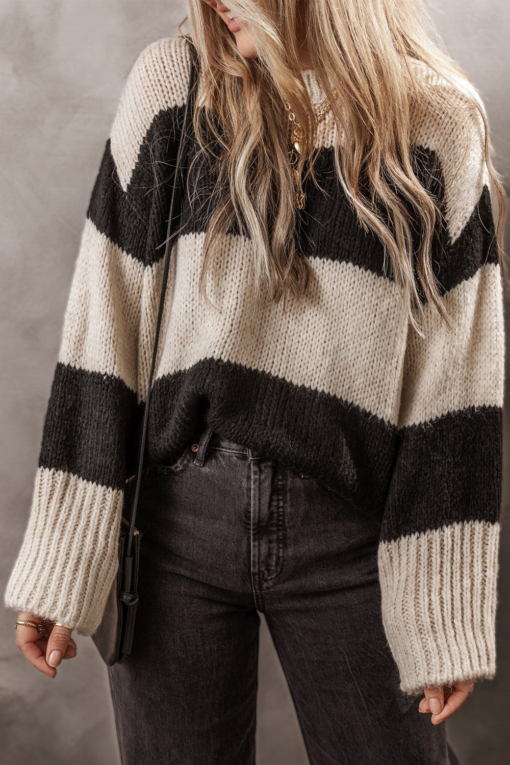 Chunky Round Neck Sweater