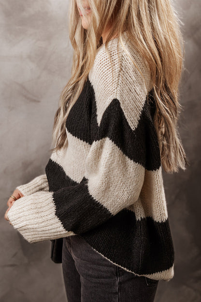 Chunky Round Neck Sweater