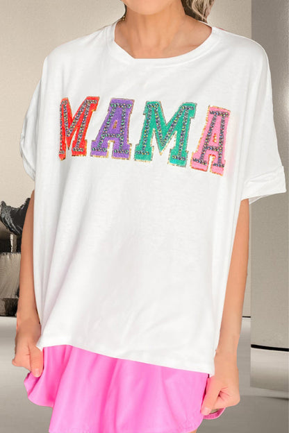 MAMA Sequin Tee