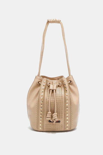 USA Amy Studded Bucket Bag